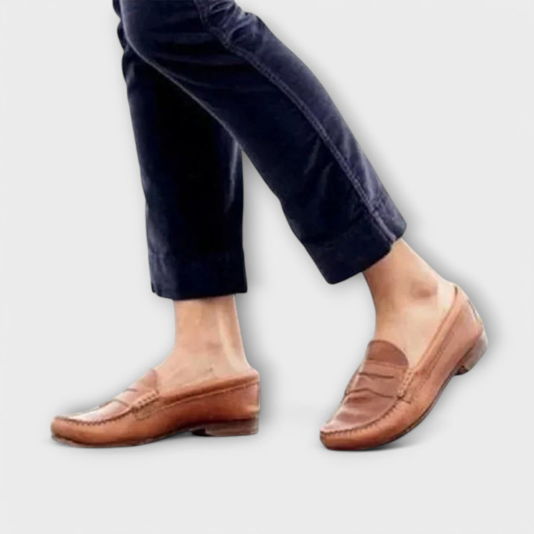 Gertrud Klassischer brauner Loafer