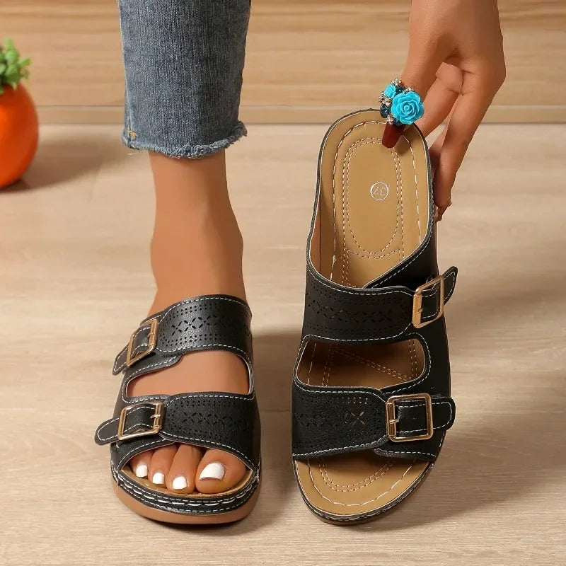 Jade - Verstellbare orthopädische Sandalen