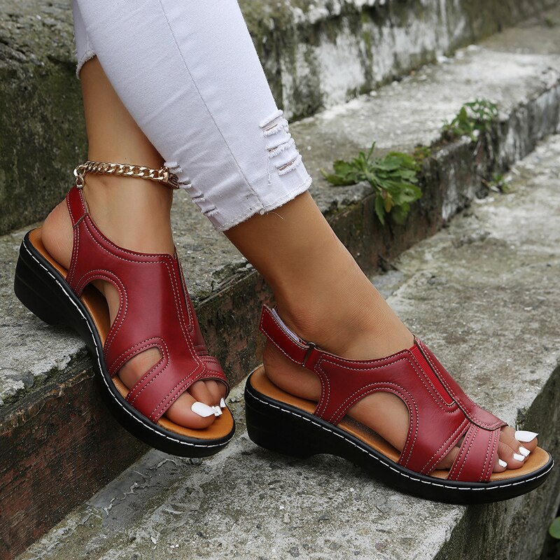 Melody - Orthopädische Sandalen mit Absatz