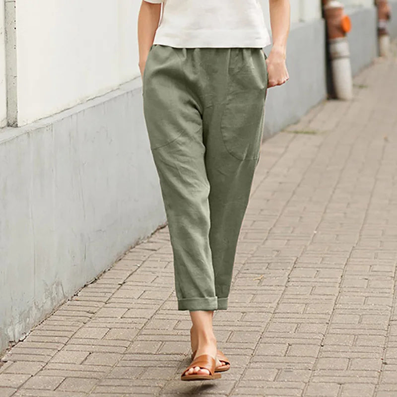 Kriza - Weite Hose mit Taschen
