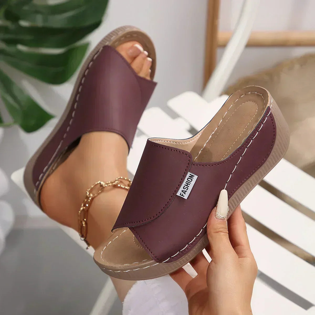 Rumi - Orthopädische Keilsandalen
