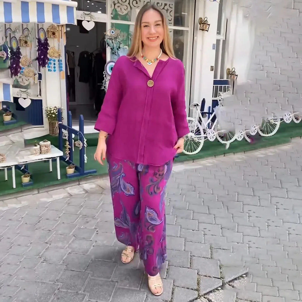 Flavia - Elegantes Boho-Outfit