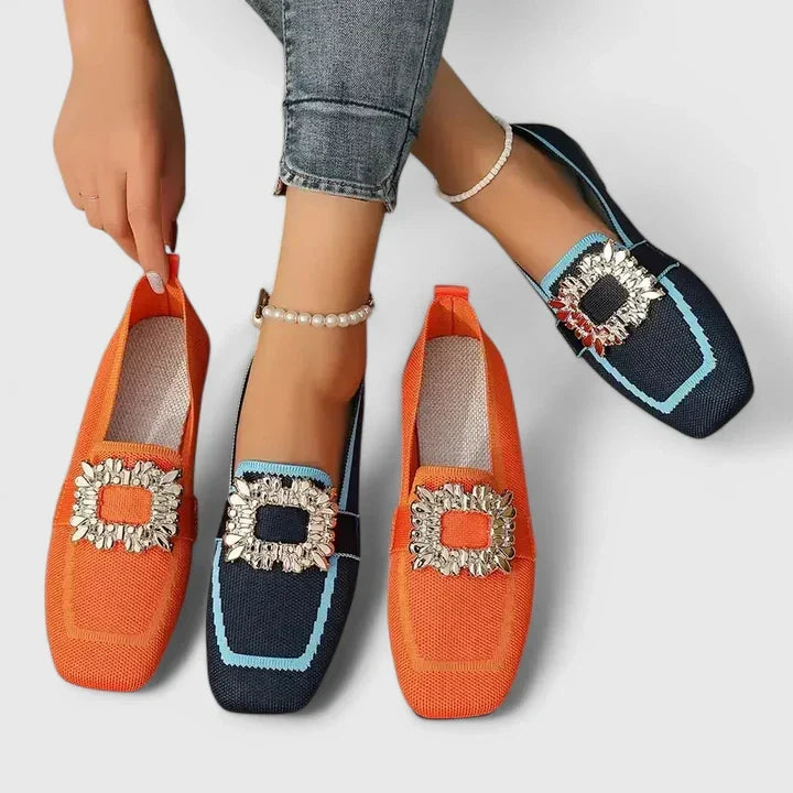Mareike - Espadrilles mit Zierschnalle
