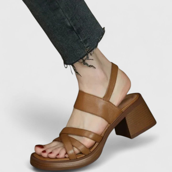 Celeste - Elegante Crossover-Sandalen