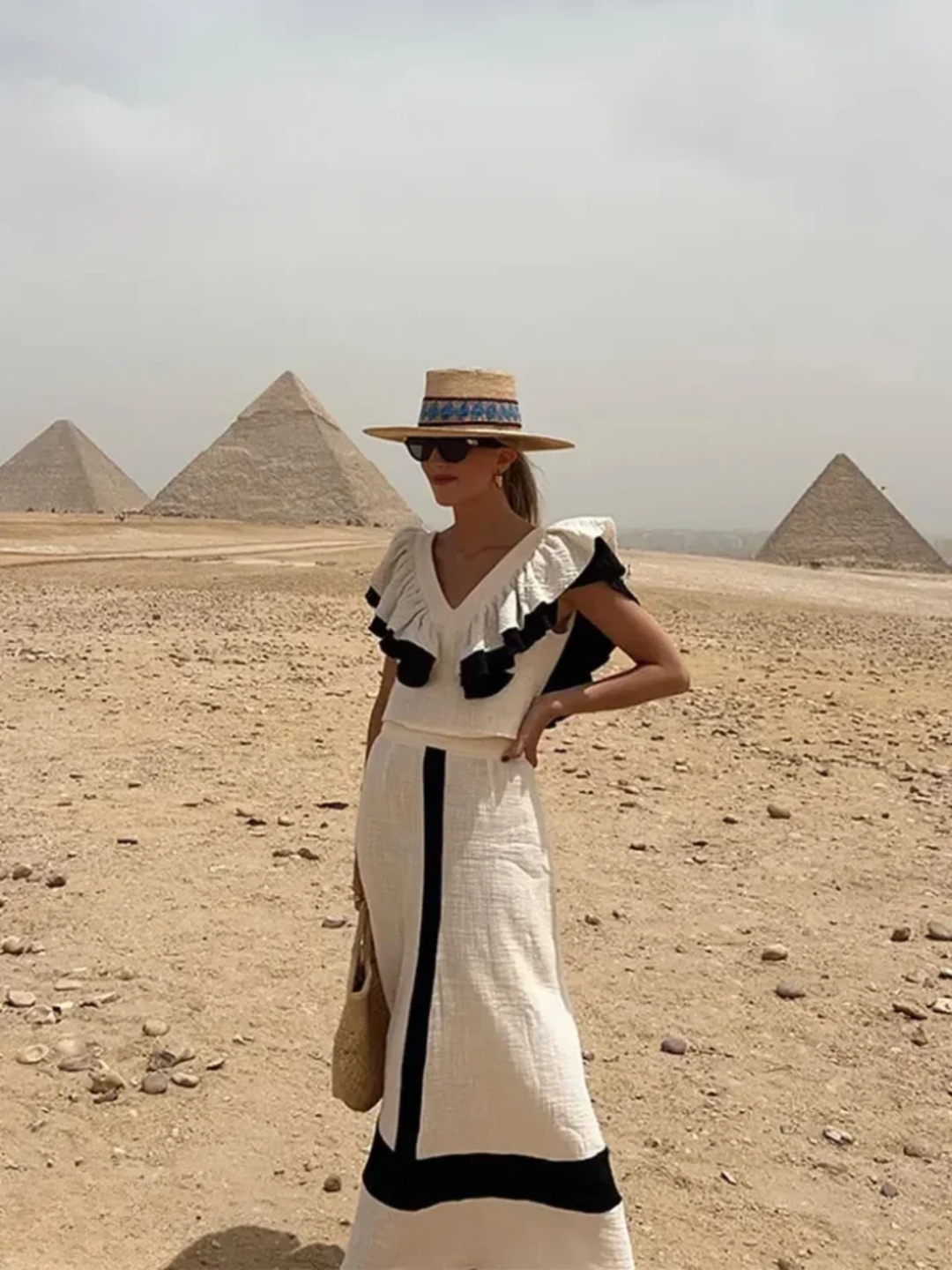 Maya - Elegantes zweiteiliges Set