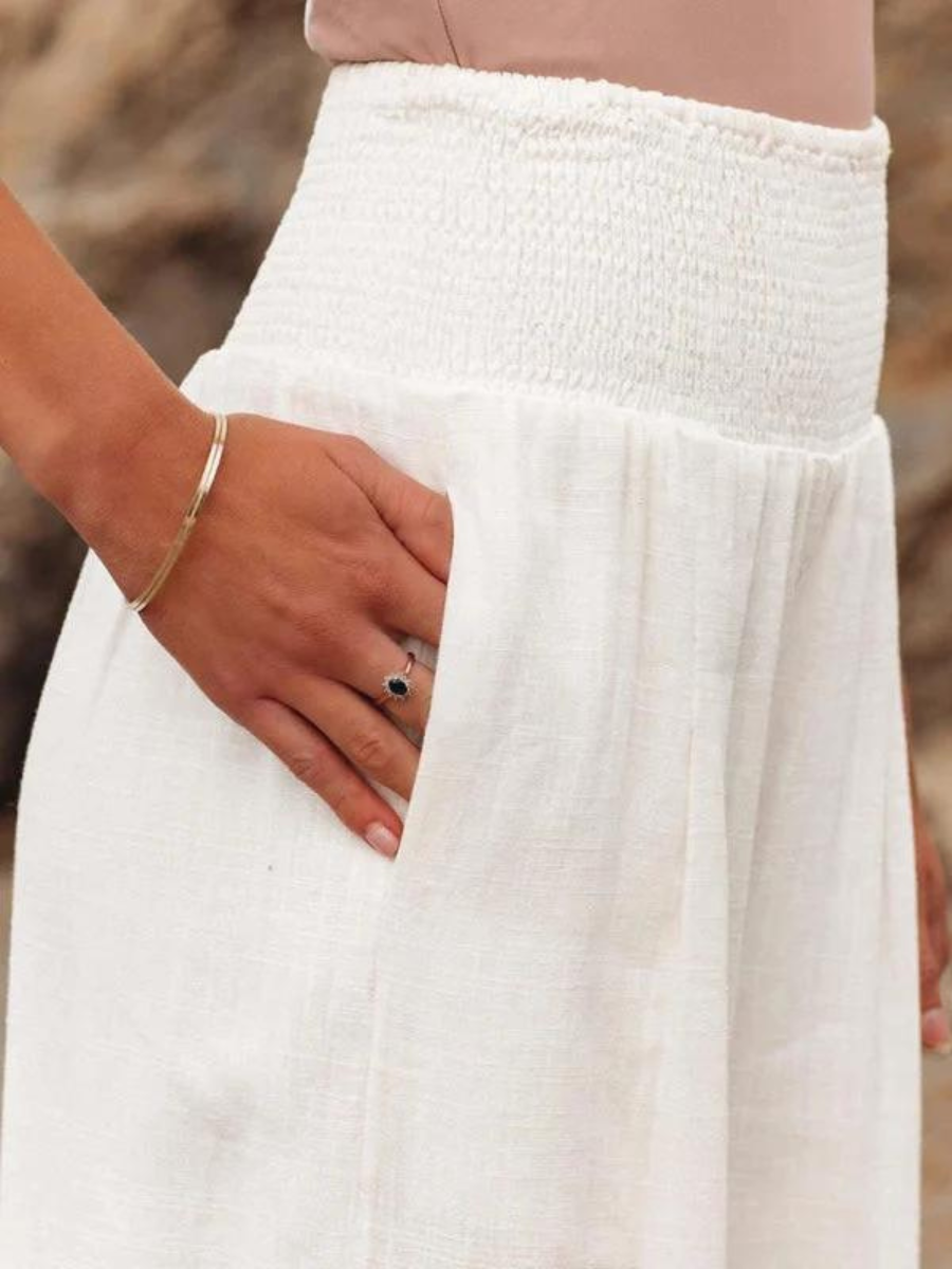 Aileen - Strandhose mit weitem Bein