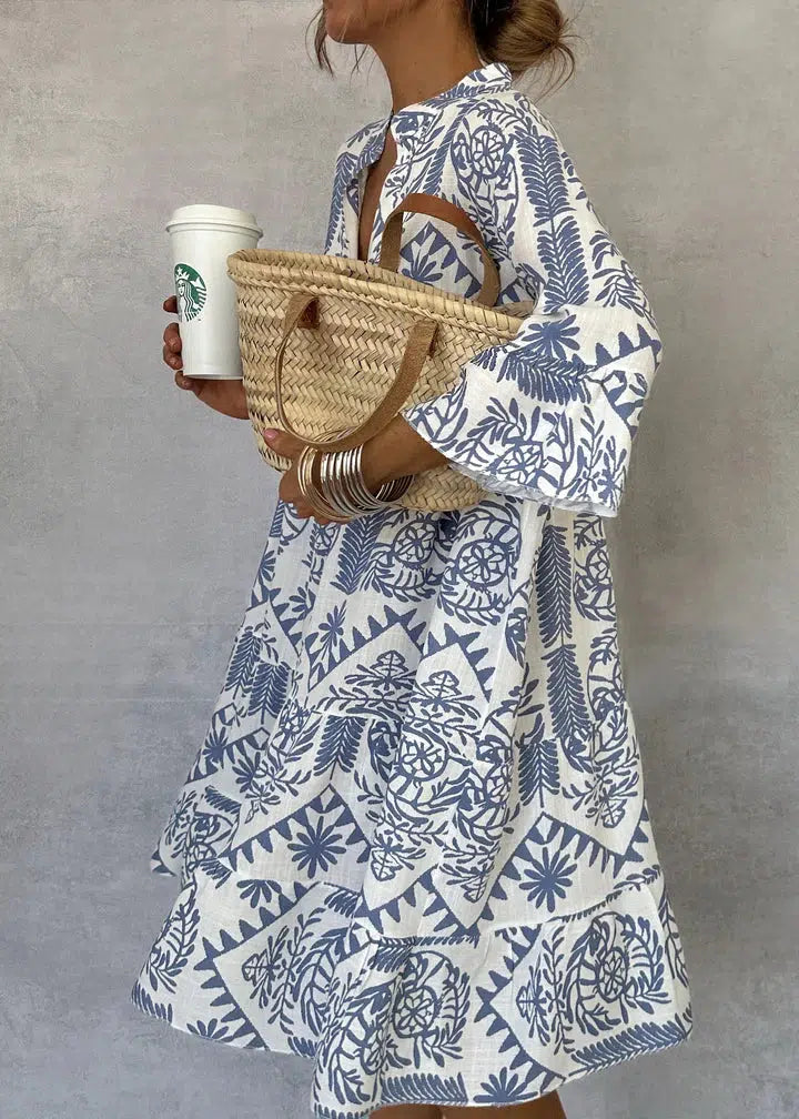Fiorelia - Lässiges Tunikakleid im Boho-Stil