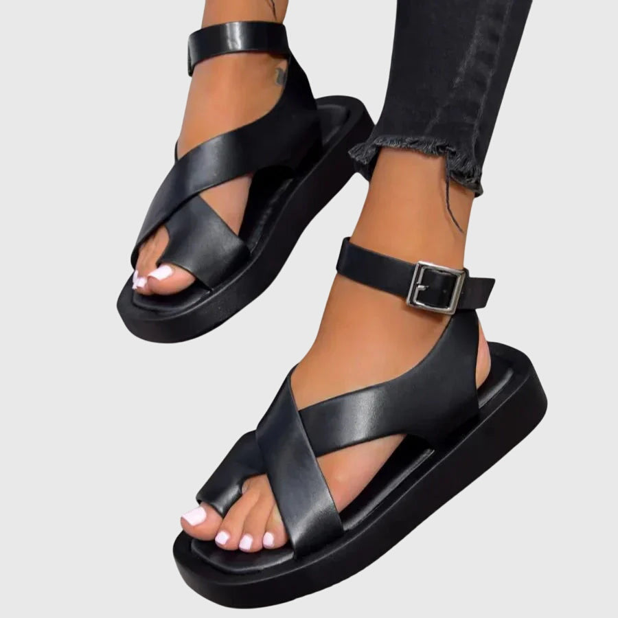 Bria - Plateau-Sandalen klobige
