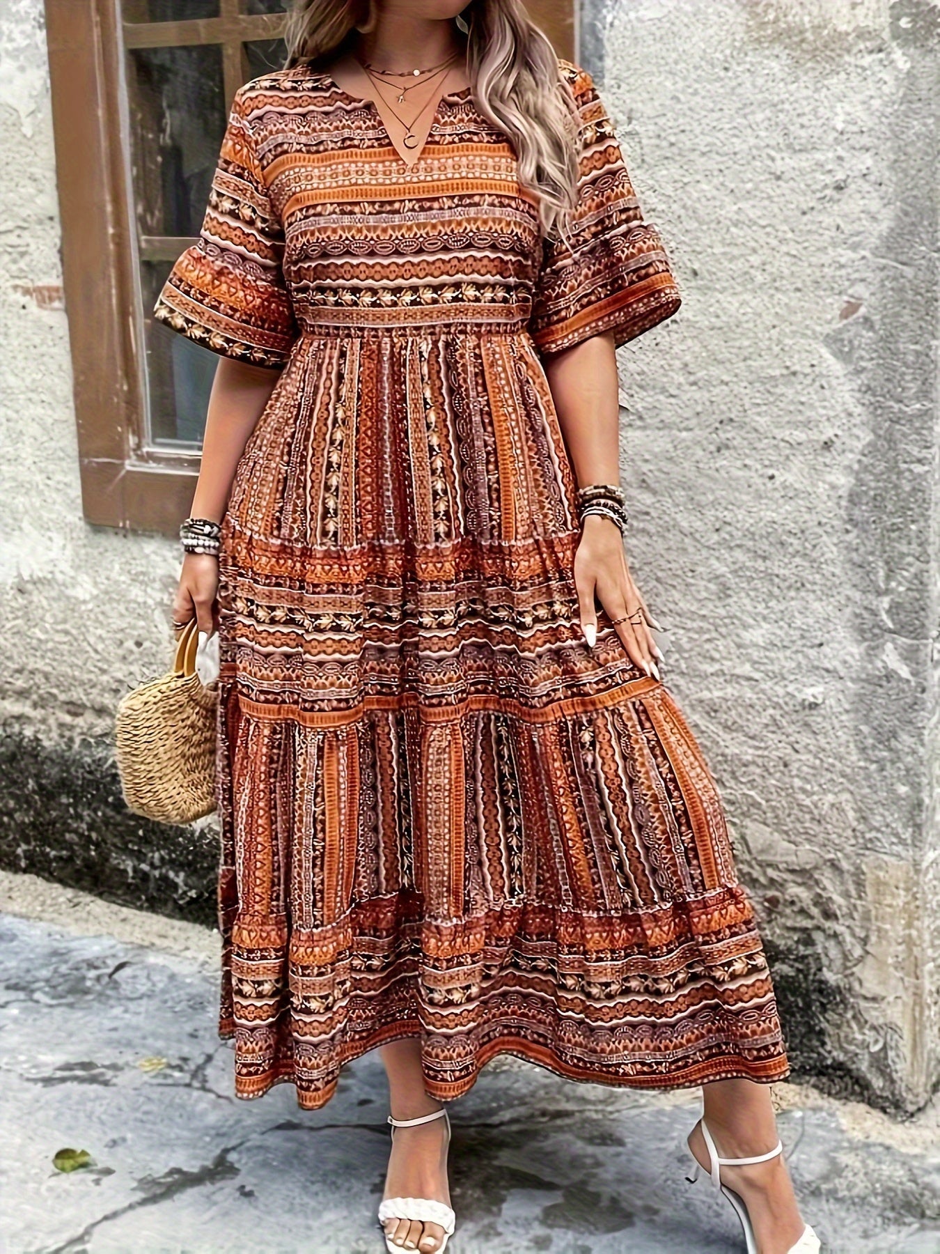 Joraine - Fliessendes Ethno-Kleid