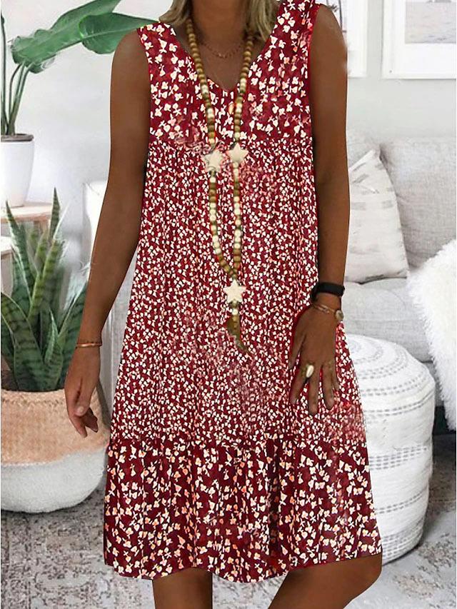 AYLA | Beliebtes Kleid mit V-Ausschnitt