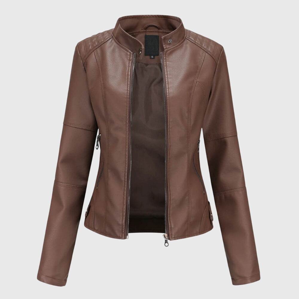 Giorgina - Elegante Lederjacke für Damen