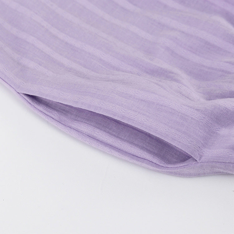 Viola - Set mit geknöpftem Saum und sportlichen Shorts