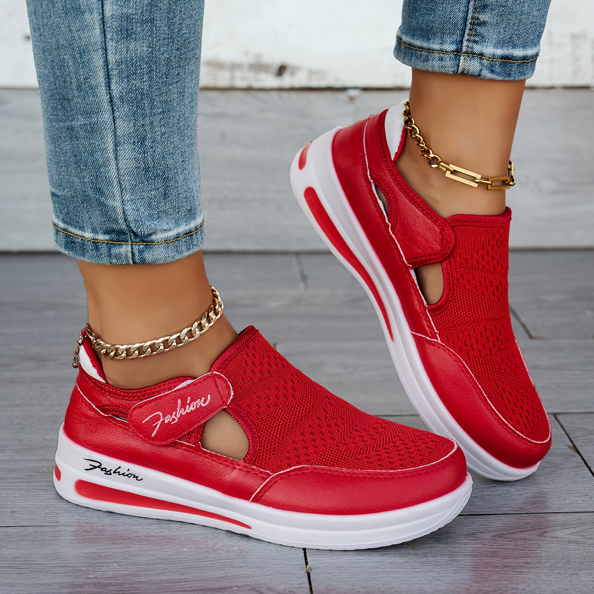 Aktiver Slip-on-Sneaker für stabilen Tragekomfort