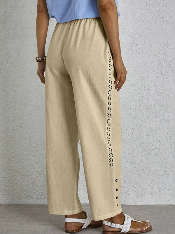 Shania - Lässige Button-Down-Hose