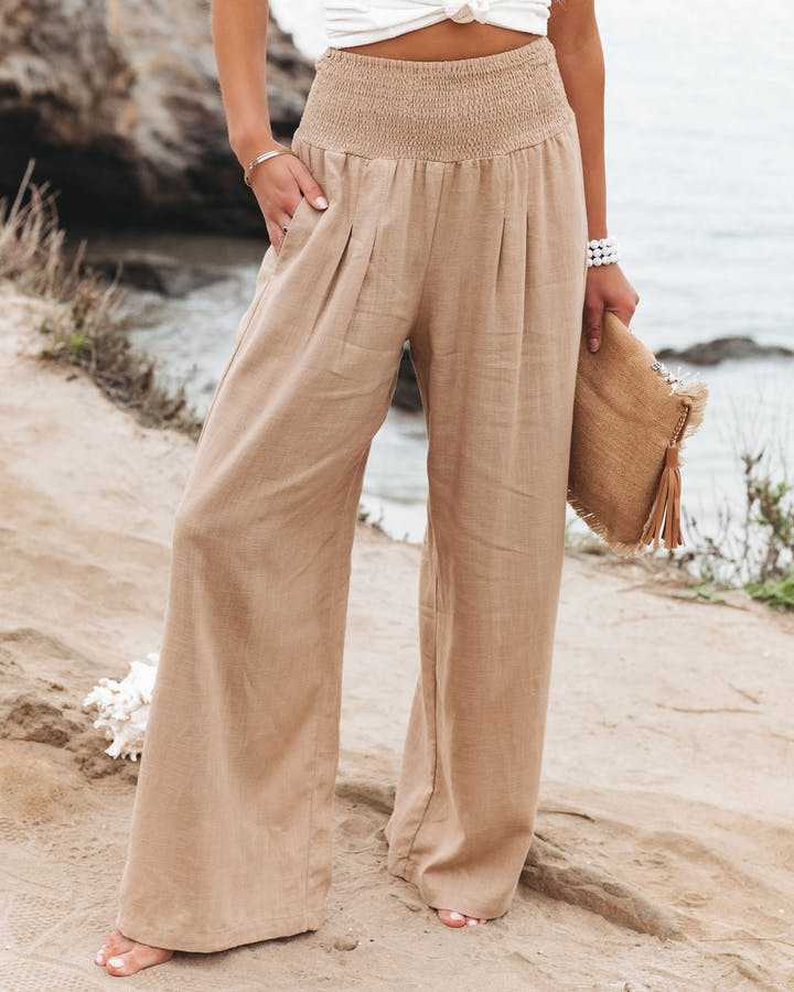 Aileen - Strandhose mit weitem Bein