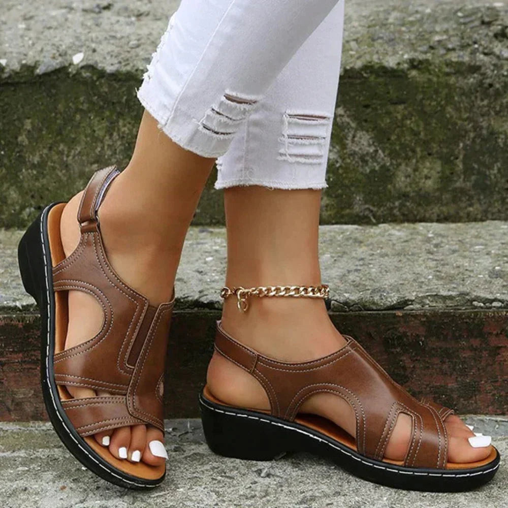 Melody - Orthopädische Sandalen mit Absatz