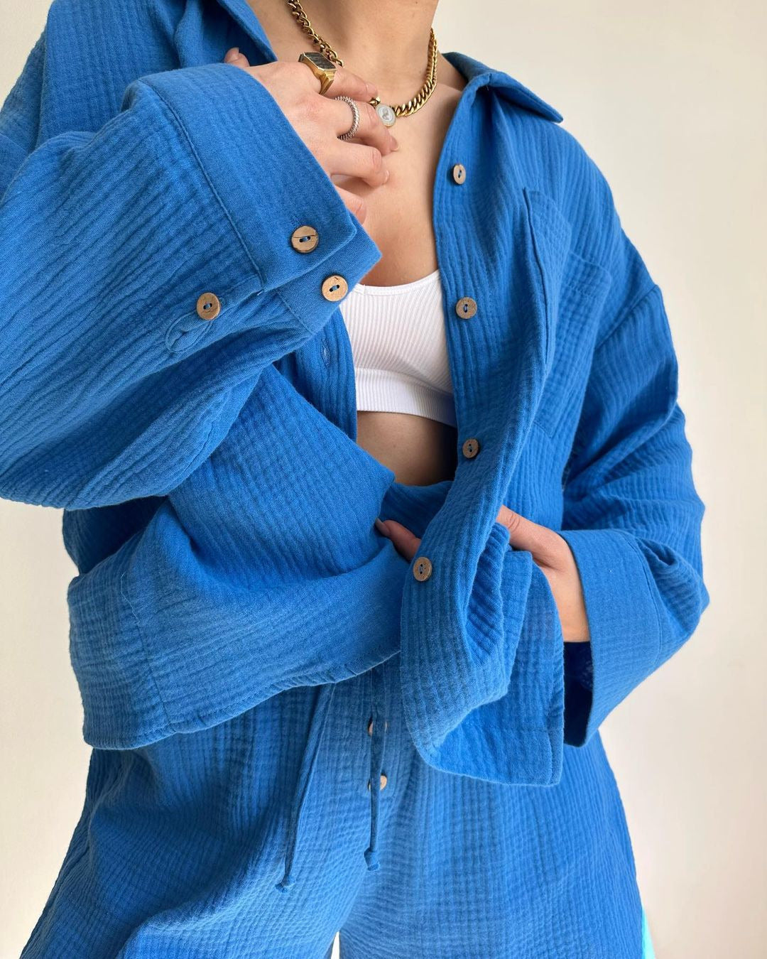 Brigette - Zweiteiliges Luftiges Set