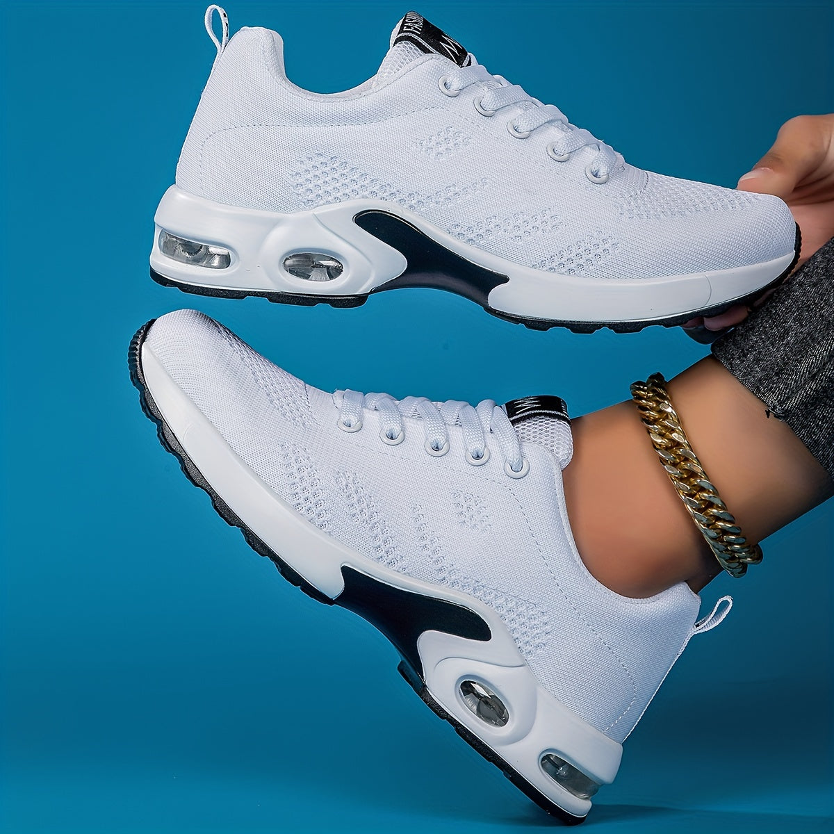 Atmungsaktiver, rutschfester Sneaker mit Luftpolsterung