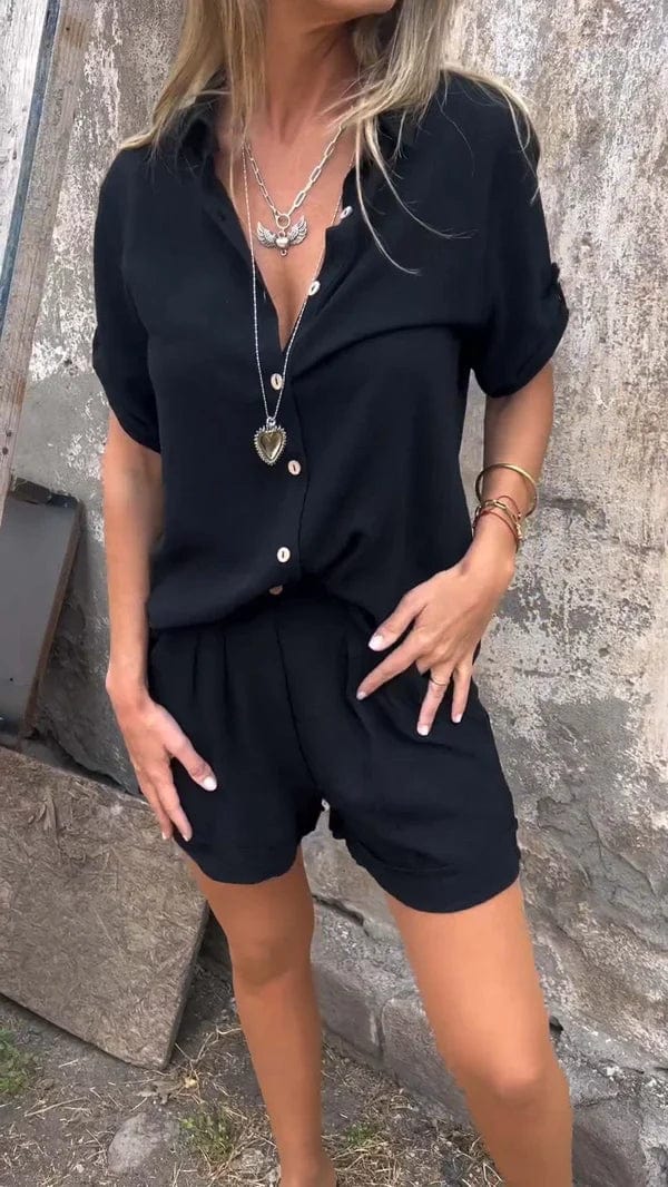 Melda - Luftiges Button-Down-Set