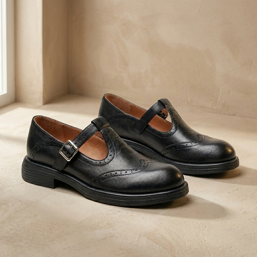 Clara - Elegante Mary Janes aus Leder