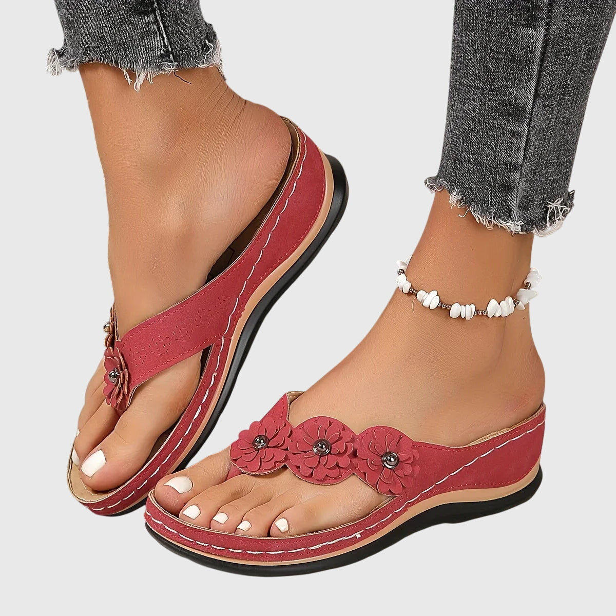 Asha - elegante orthopädische Flip-Flops