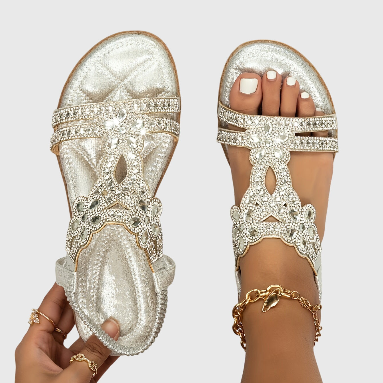 Cadence - Elegante orthopädische Sandalen
