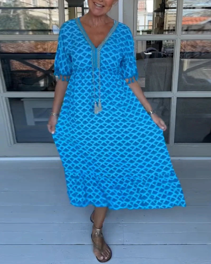 Felicity - Coastal Wave Kleid