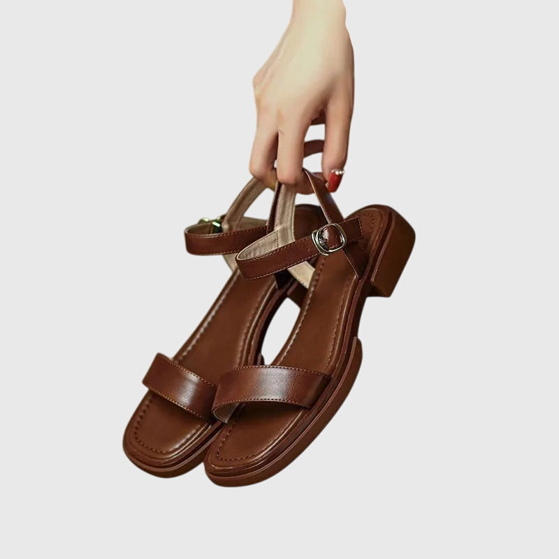 Kaia - Orthopädische Ledersandalen