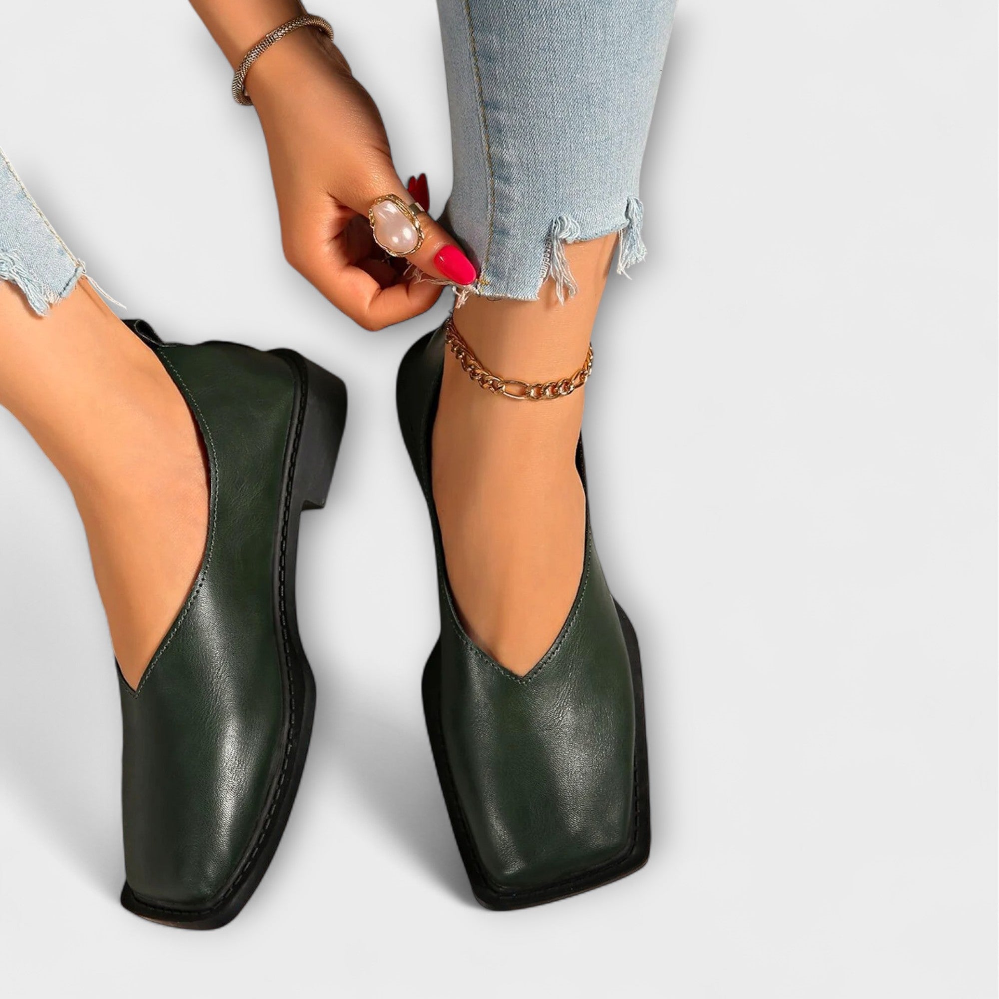 Adelgund - Freizeitschuhe mit Zebramuster