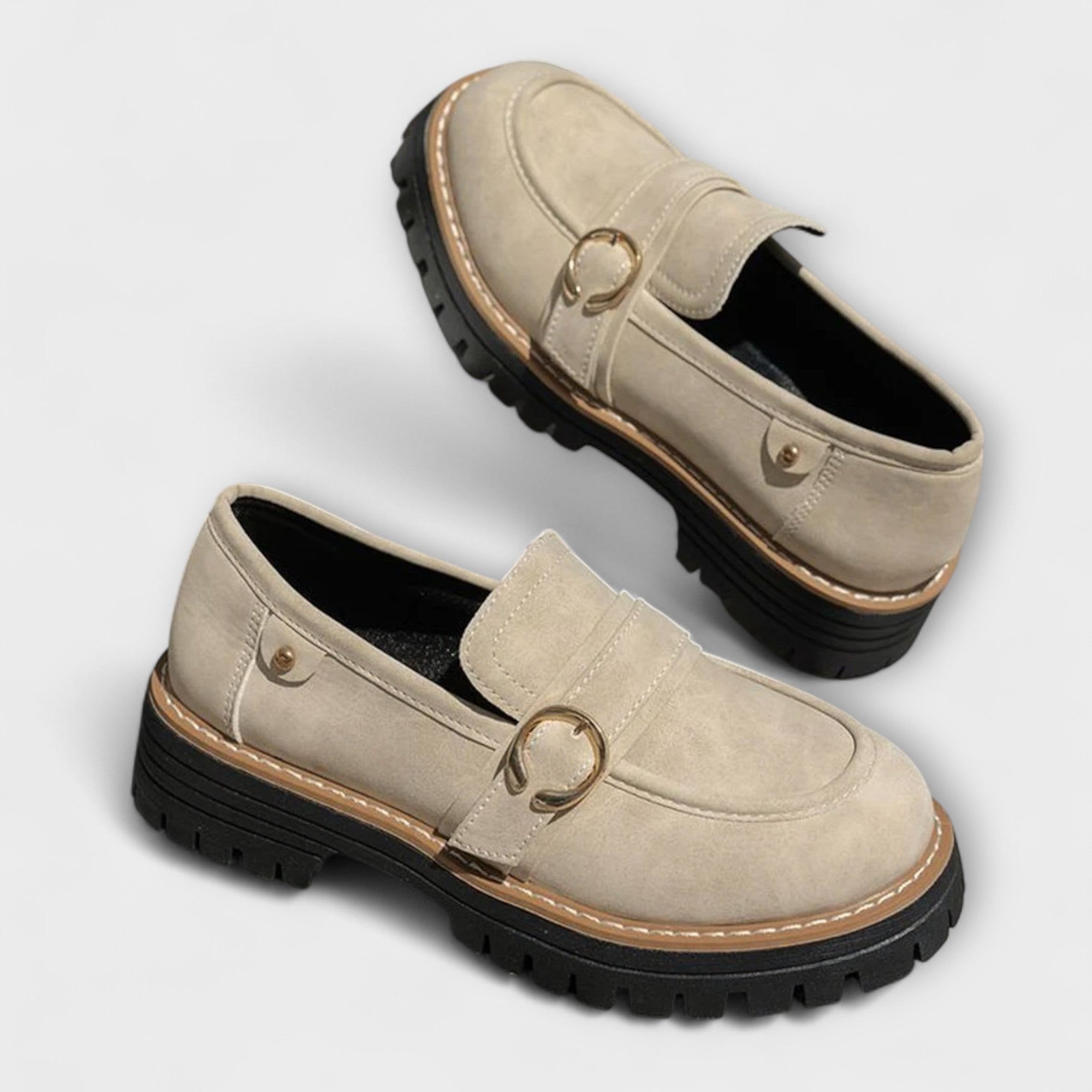 Lora | Lässiger Loafer mit Runner Zehenpartie