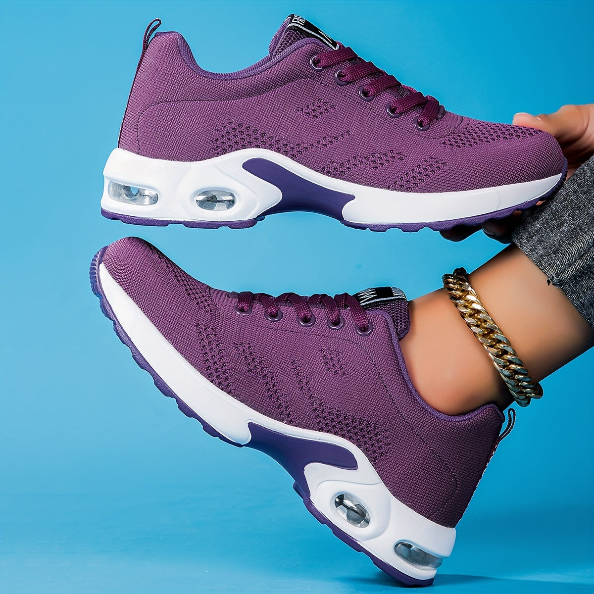 Atmungsaktiver, rutschfester Sneaker mit Luftpolsterung