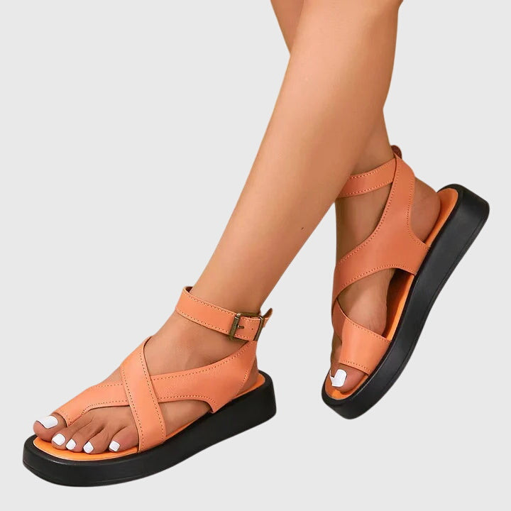 Bria - Plateau-Sandalen klobige