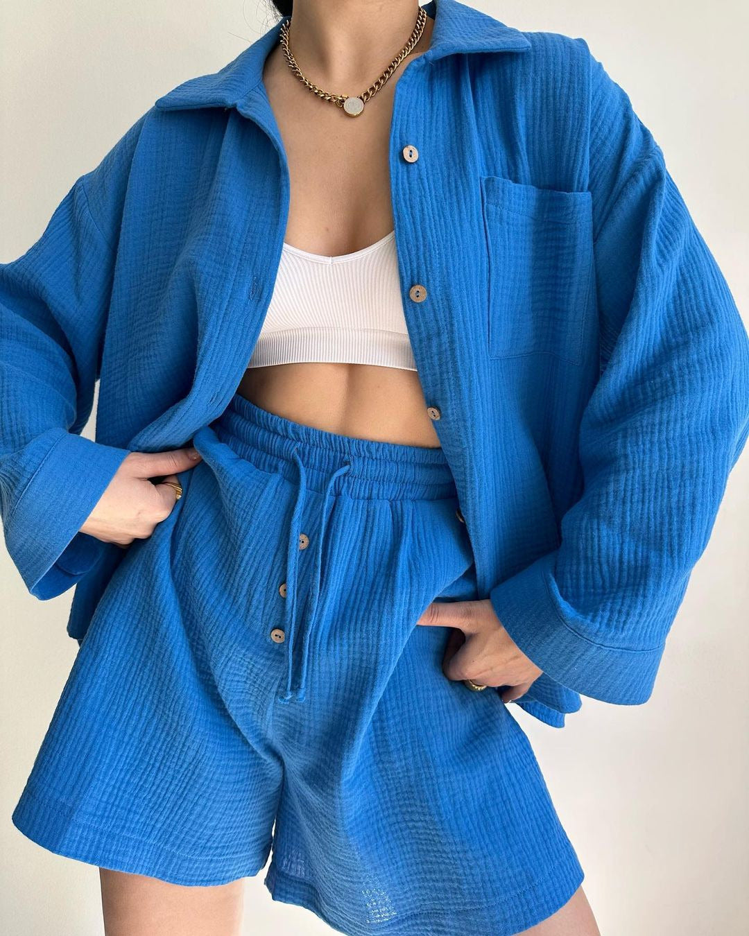 Brigette - Zweiteiliges Luftiges Set