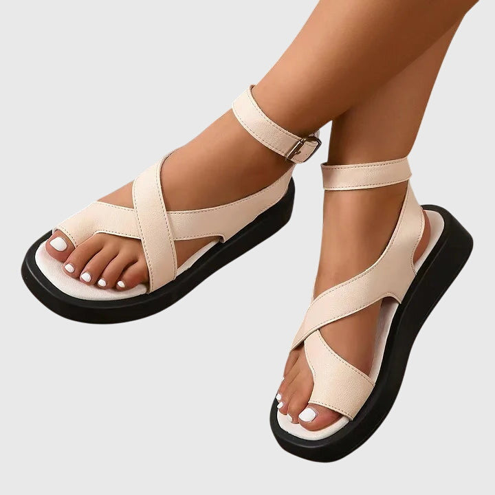Bria - Plateau-Sandalen klobige