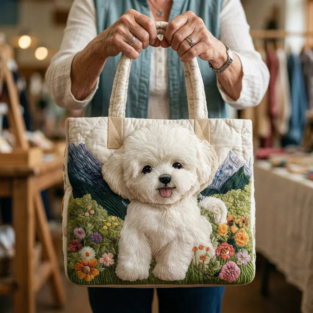Handgefertigte Tasche - Verzauberter Hund