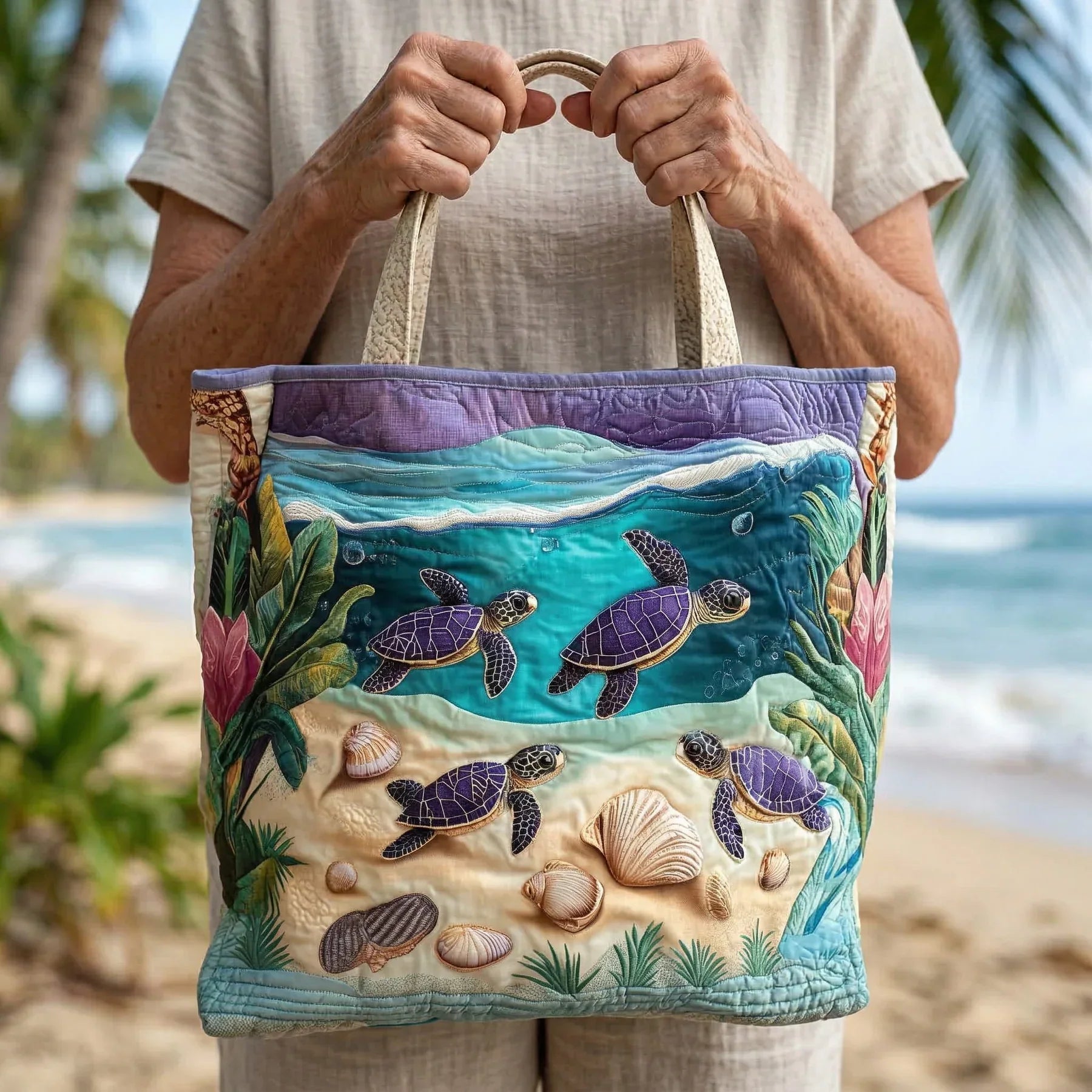 Handgefertigte Tasche - Der Geist der Lagune