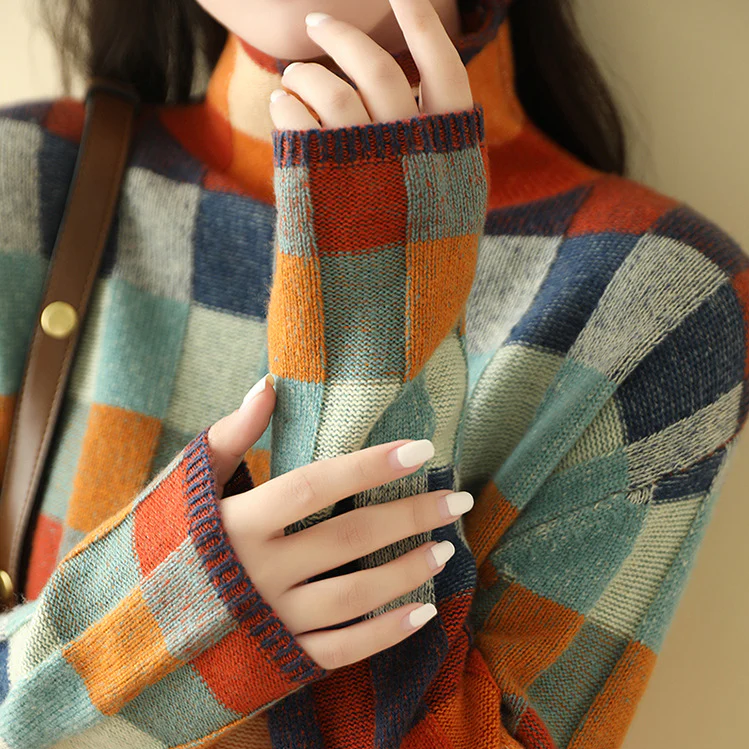 Insel | Bequemer Retro-Pullover
