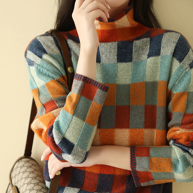 Insel | Bequemer Retro-Pullover