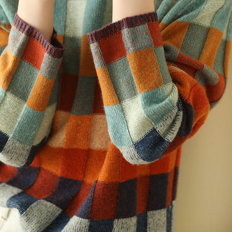 Insel | Bequemer Retro-Pullover