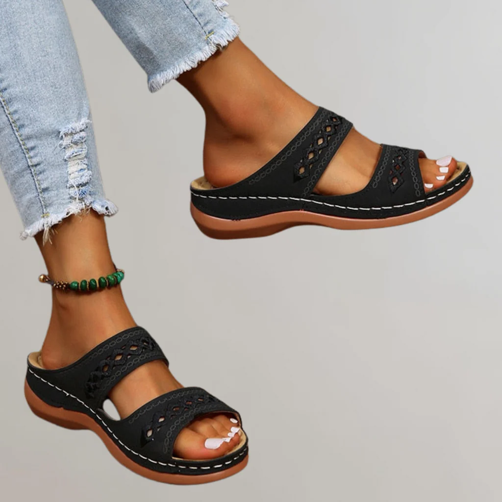 Estelle - Elegante orthopädische Sandalen