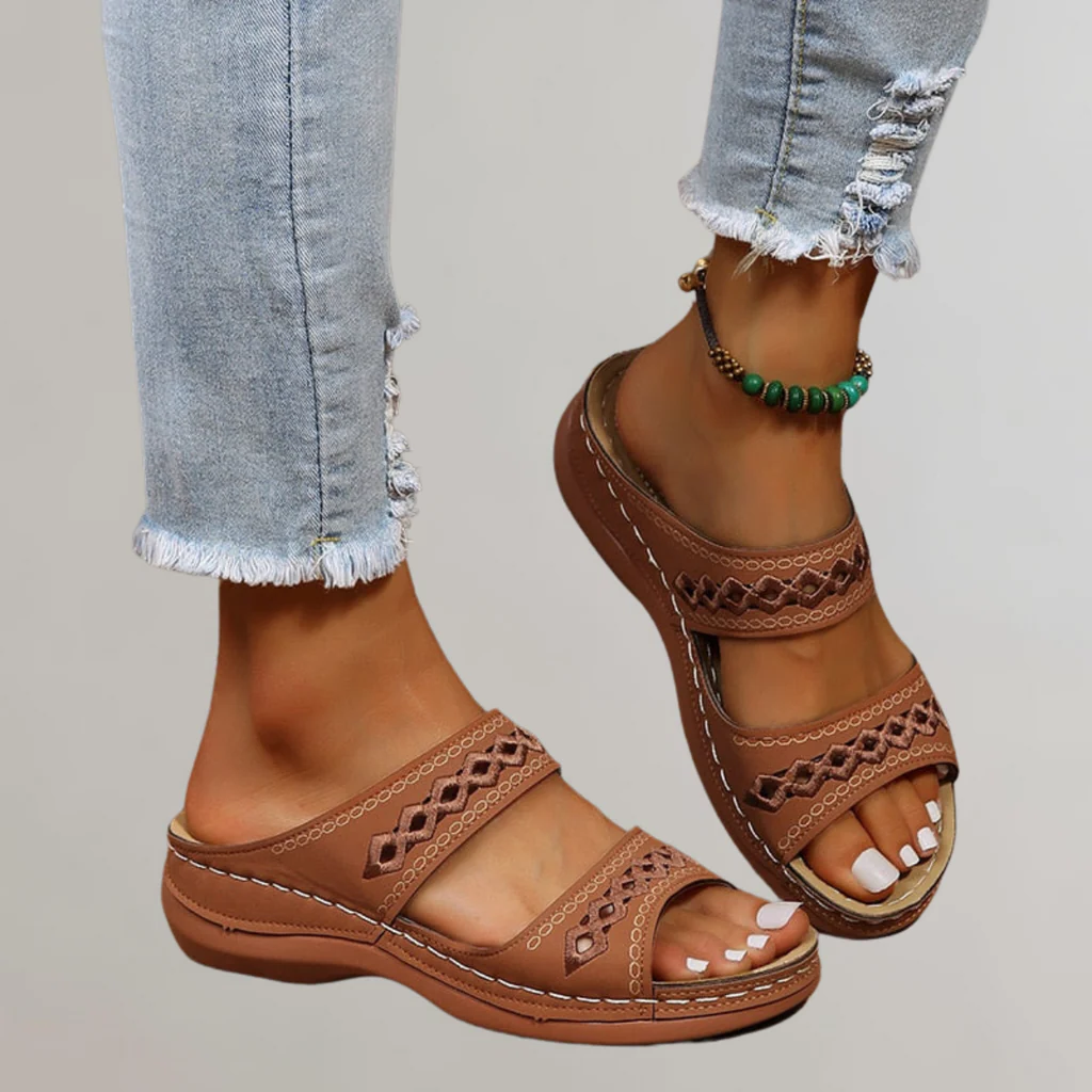 Estelle - Elegante orthopädische Sandalen