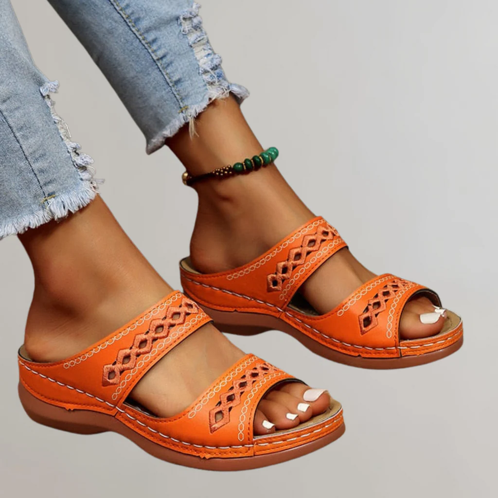 Estelle - Elegante orthopädische Sandalen