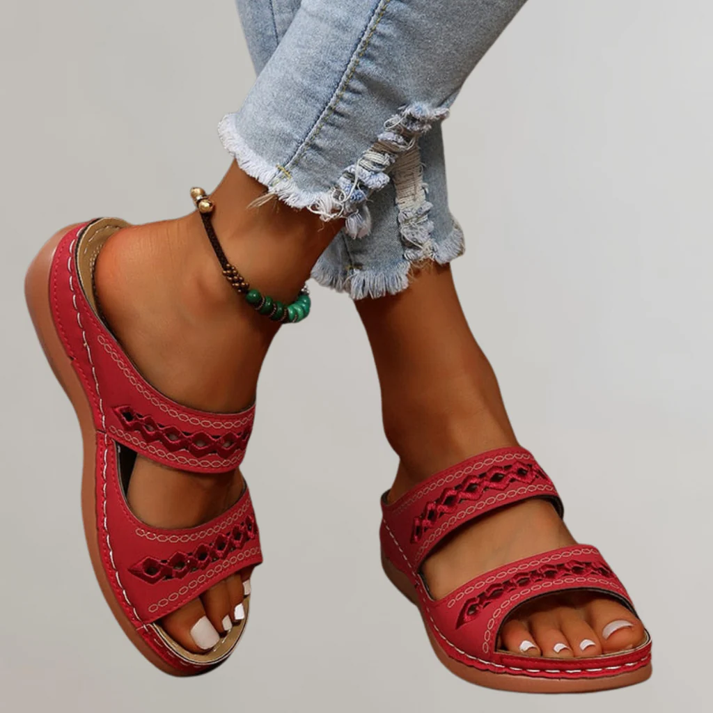 Estelle - Elegante orthopädische Sandalen
