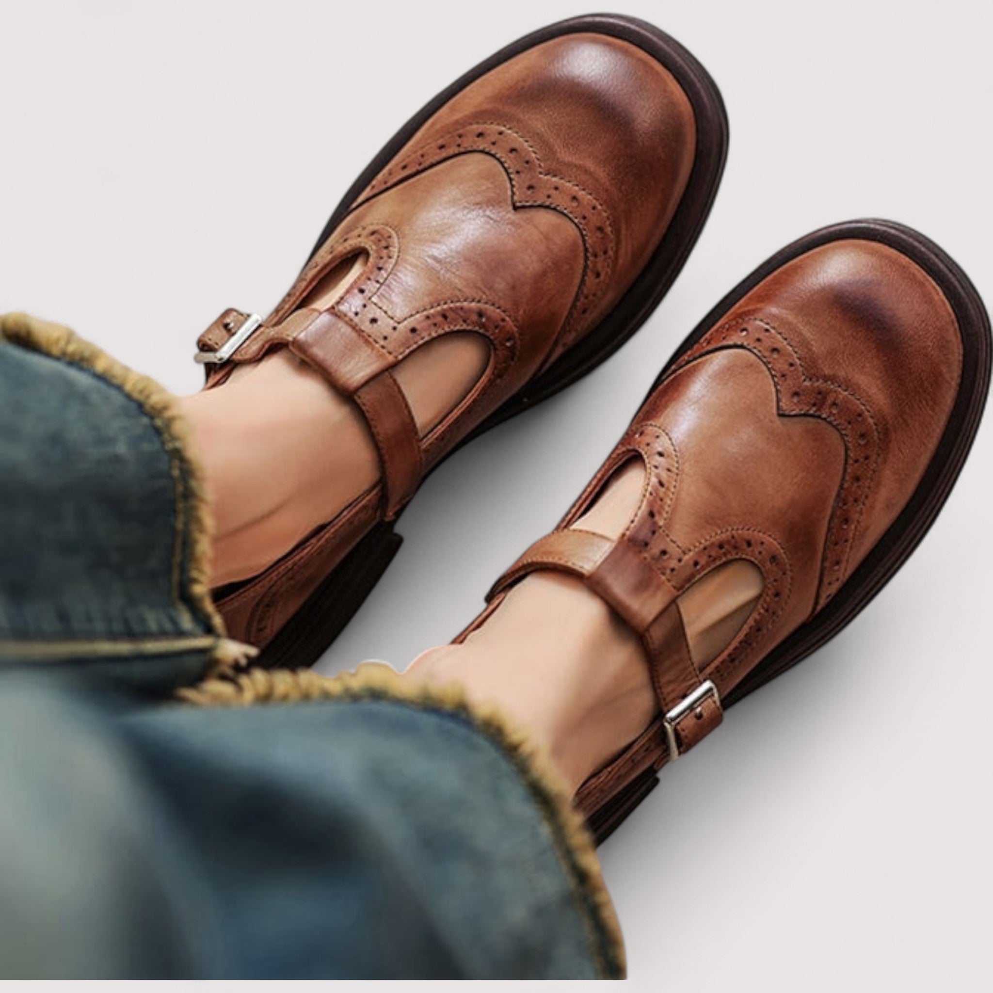 Edeltraud - Elegante Mary Jane Schuhe