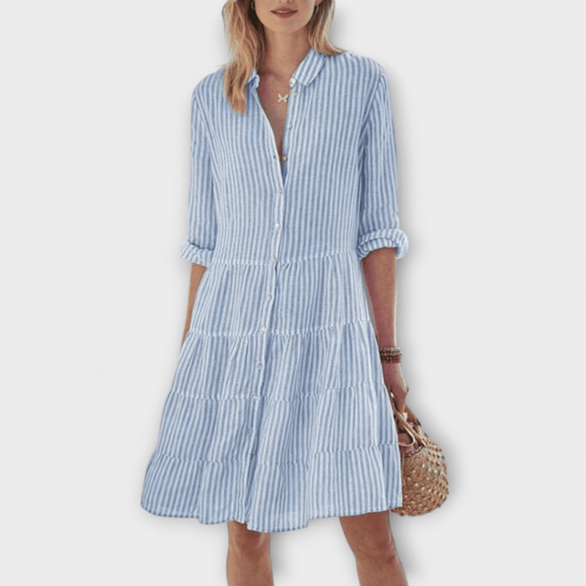 Nadie - gestreiftes, luftiges Kleid