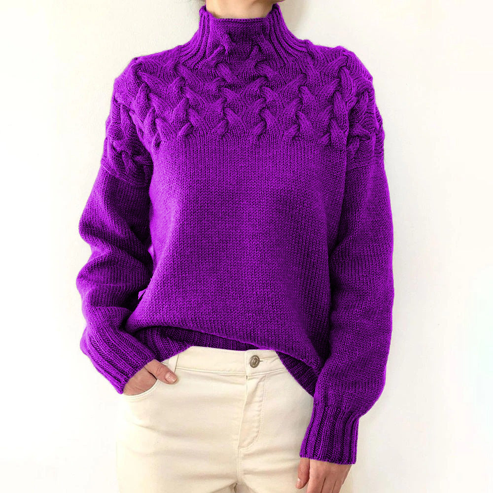 Elena | Wärmerer Rollkragenpullover