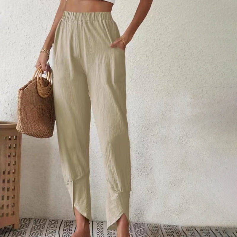 Essari - Hose mit Schlitz am Saum
