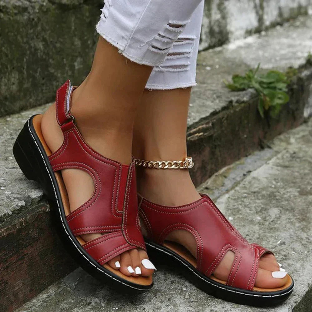 Melody - Orthopädische Sandalen mit Absatz