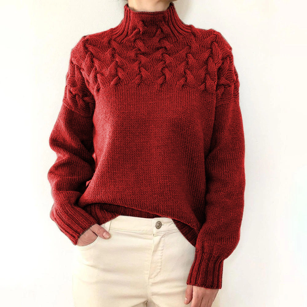 Elena | Wärmerer Rollkragenpullover