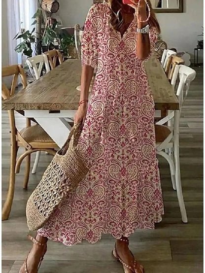 LUNA | MÜHELOSES MIDI-KLEID IM BOHO-STIL